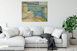 Van Gogh, Bruggen over de Seine bij Asnieres