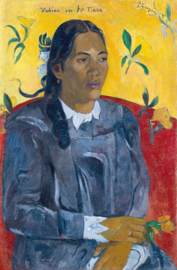 Gauguin, Vrouw met een bloem