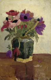 Breitner, Gemberpot met anemonen