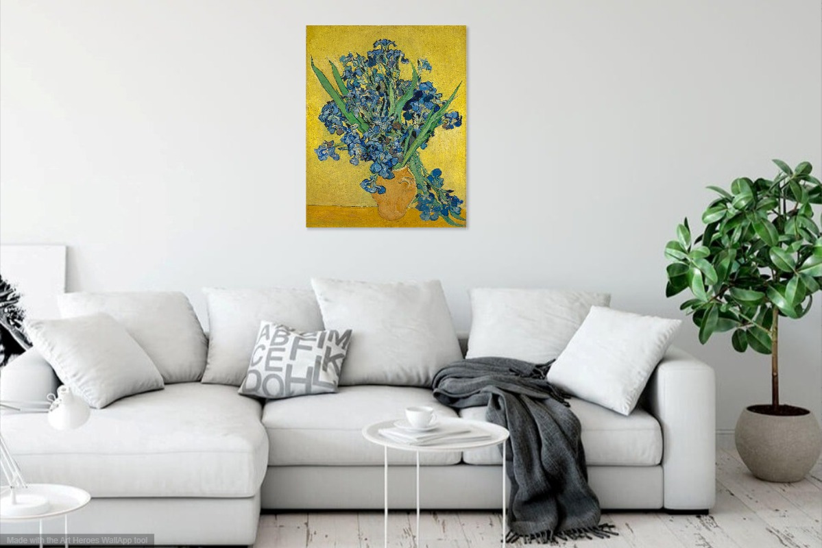 Van Gogh, Irissen in een vaas