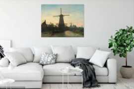 Jongkind, Molens bij Rotterdam