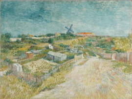 Van Gogh, Moestuinen op Montmartre