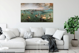 Bruegel, Zicht op de baai van Napels