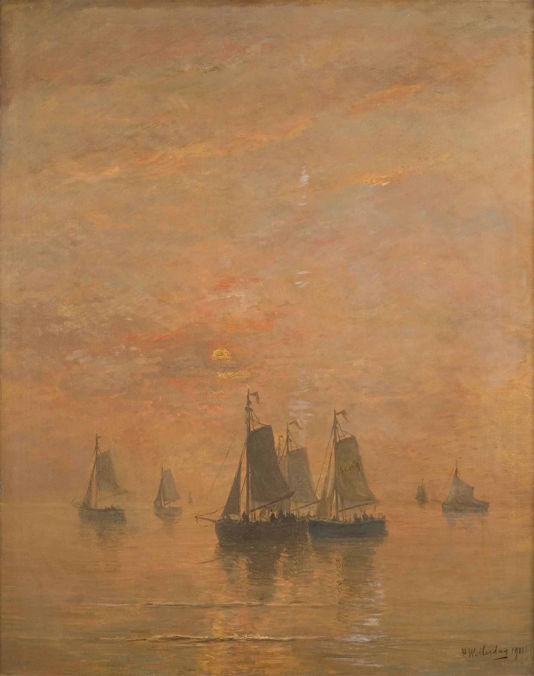 Mesdag, Avondrood