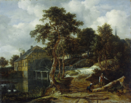 Van Ruisdael, Landschap met watermolen