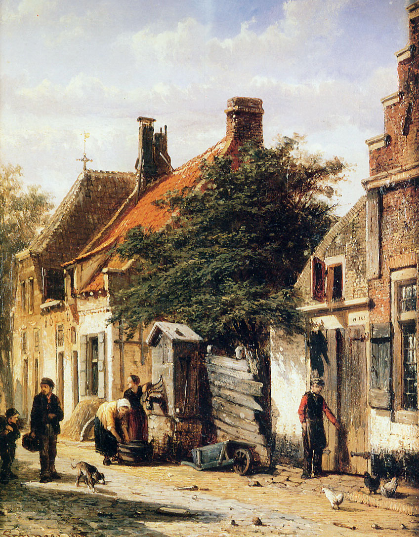 Springer, Walstraatje in Harderwijk