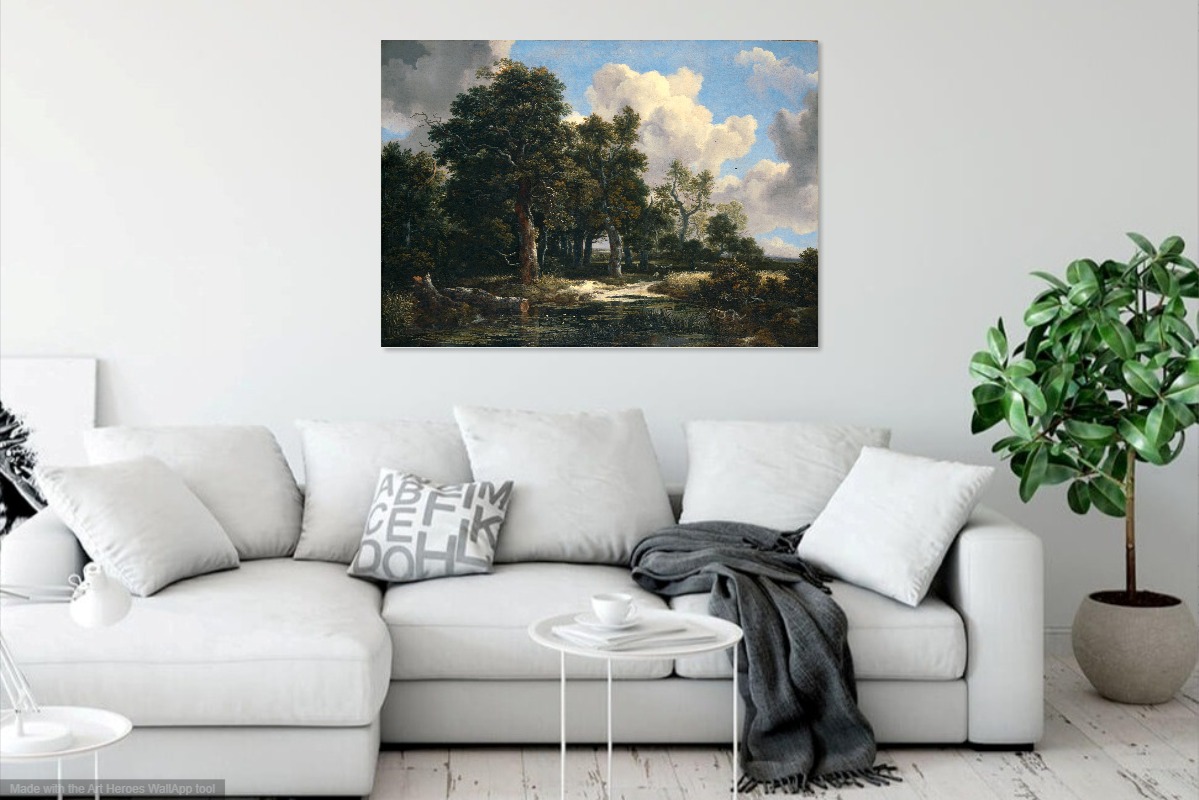 Van Ruisdael, Boslandschap