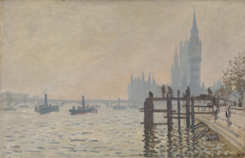Monet, De Theems bij Westminster