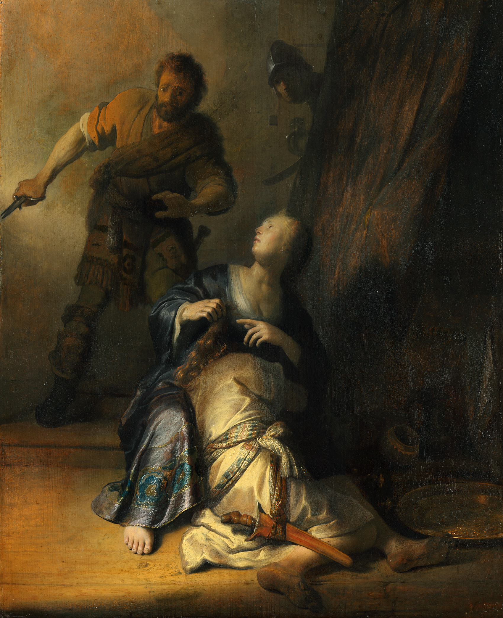 Rembrandt, Samson en Delilah