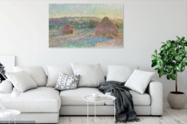 Monet, Hooibergen aan het eind van de zomer