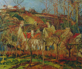 Pissarro, Rode daken