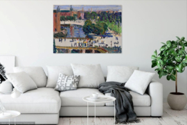 Kandinsky, Amsterdam, zicht vanuit het raam