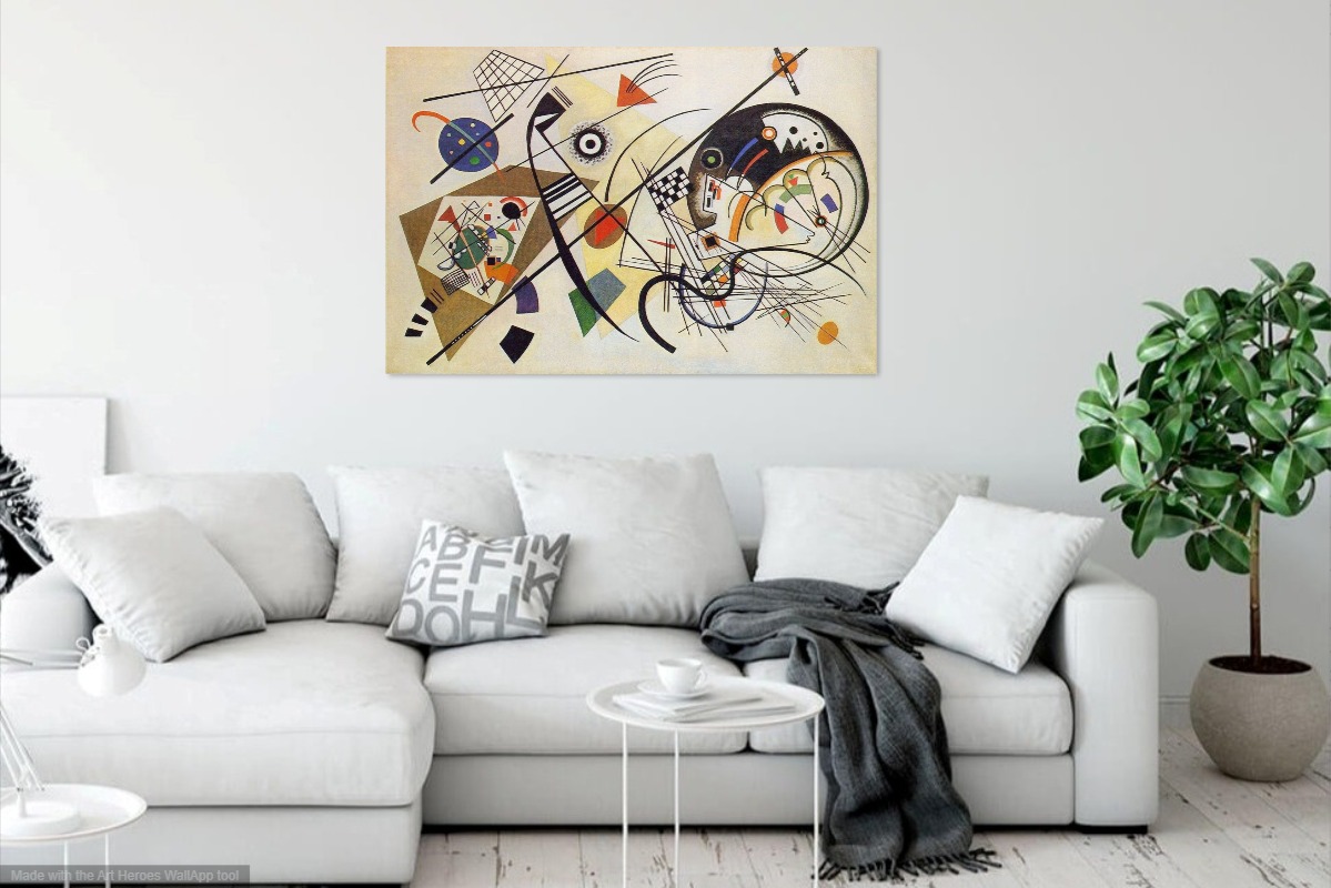 Kandinsky, Transversale lijn