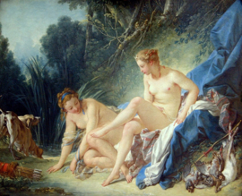 Boucher, Diana na het bad