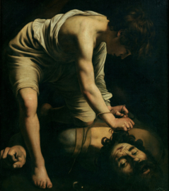 Caravaggio, David en Goliath