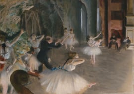 Degas, De repetitie op het podium