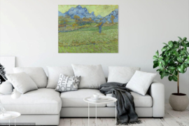 Van Gogh, Korenvelden in een berglandschap