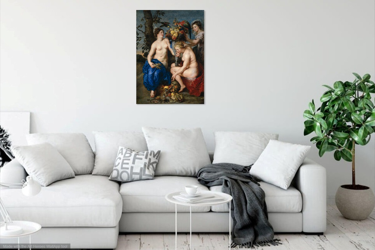 Rubens en Snijders, Ceres met twee nimfen
