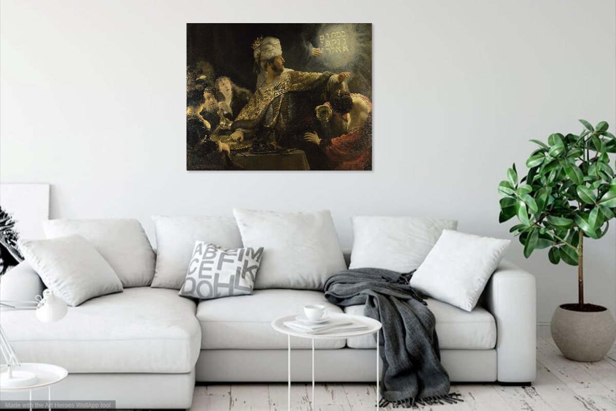 Rembrandt, Het feest van Belshazzar