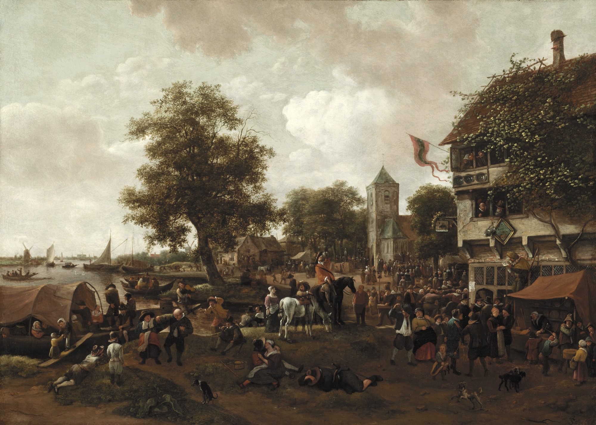 Steen, De jaarmarkt in Oegstgeest