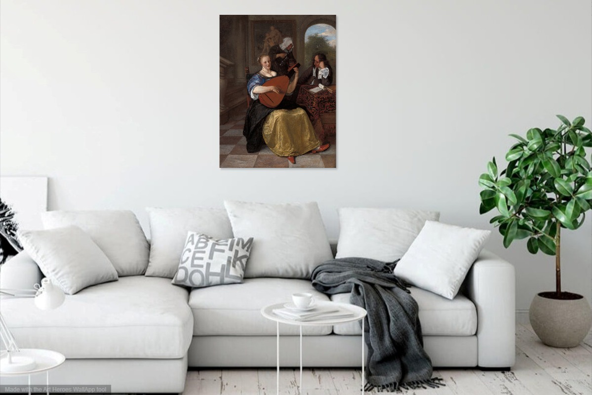Steen, De luitspeelster