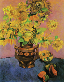Gauguin, Zonnebloemen en mango's
