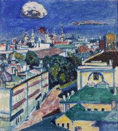 Kandinsky, Gezicht op Moskou vanuit Kandinsky's raam