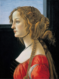 Botticelli, Portret van een jonge vrouw 2