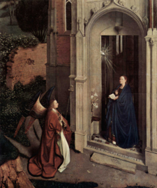 Van Eyck, Maria Boodschap (Verkondiging)