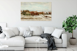 Mesdag, Een buurtje in Scheveningen, winter