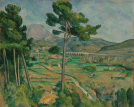 Cézanne, Mont Sainte-Victoire vanaf Bellevue