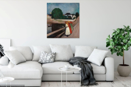 Munch, Meisjes op de pier