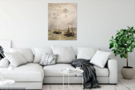 Mesdag, Het anker winden