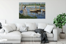 Manet, Oevers van de Seine in Argenteuil