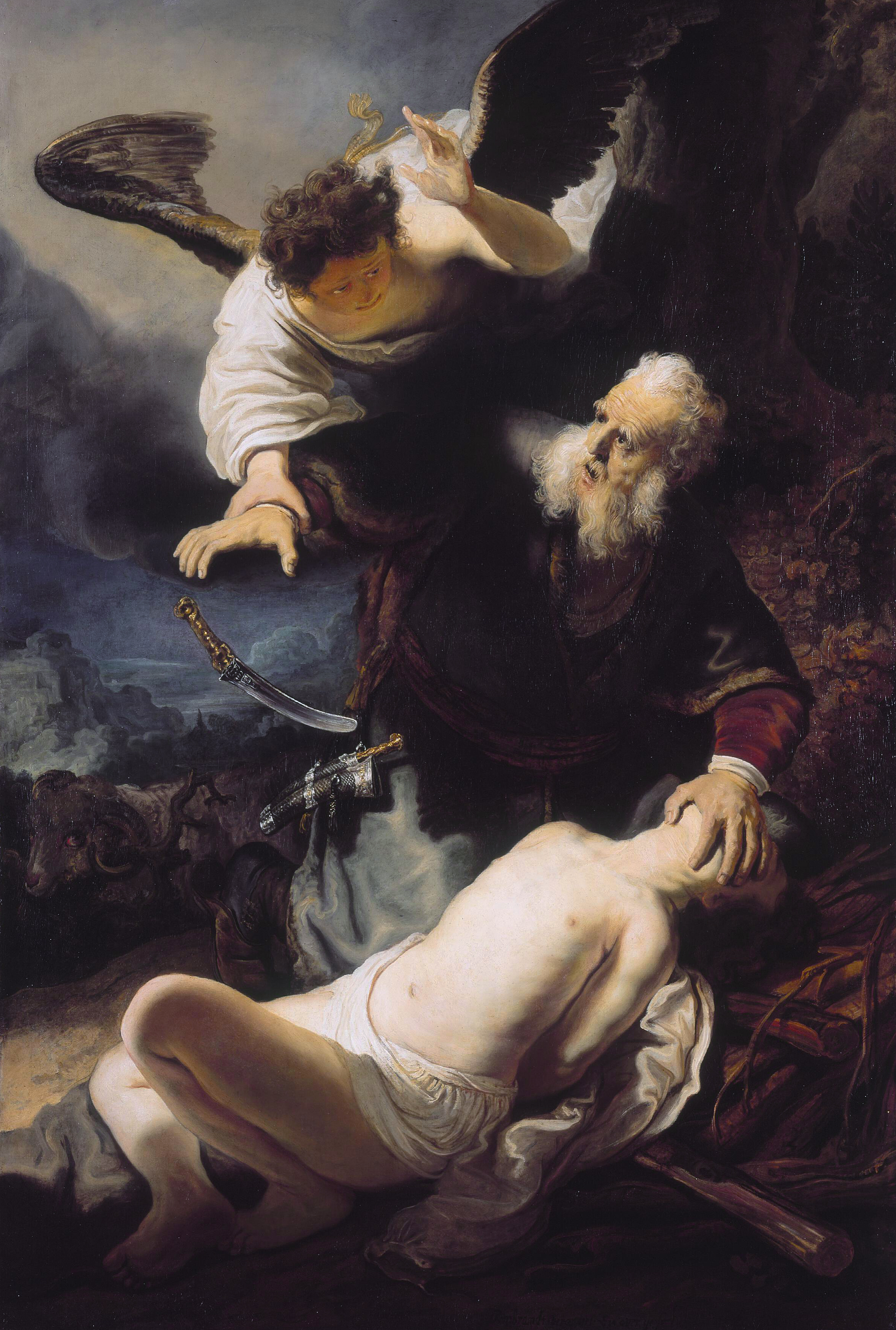 Rembrandt (atelier), Het offer van Abraham