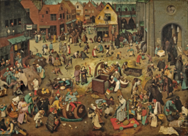 Bruegel, De strijd tussen carnaval en vasten