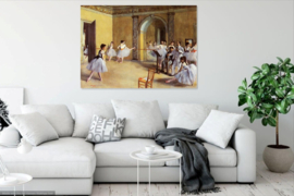 Degas, Balletzaal in de Opera van de Rue Peletier
