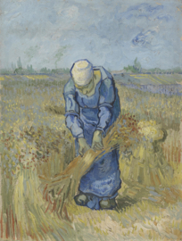 Van Gogh, De schovenbindster