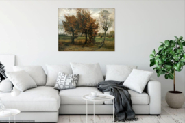 Van Gogh, Herfstlandschap met vier bomen