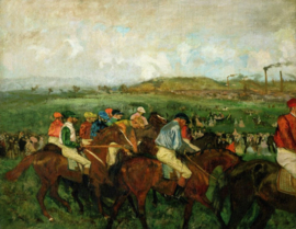 Degas, De herenrace voor de start