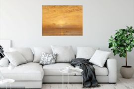 Mesdag, Zonsondergang met garnalenvissers