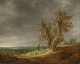 Van Goyen, Landschap met twee eiken