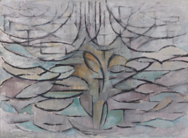 Mondriaan, Bloeiende appelboom