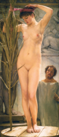 Alma-Tadema, Een beeldhouwersmodel
