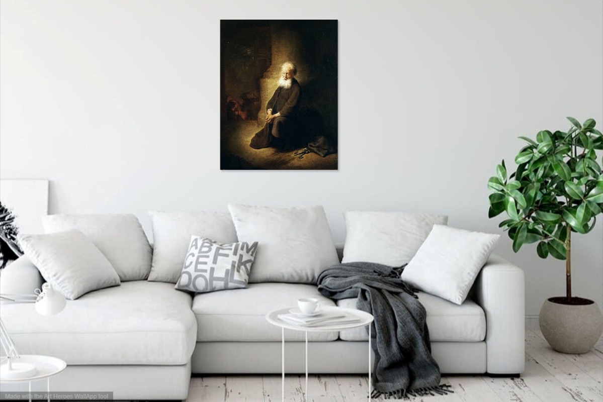 Rembrandt, Berouwvolle Sint Petrus