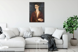 Kahlo, Zelfportret met fluwelen jurk
