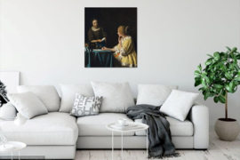Vermeer, Dame en dienstbode