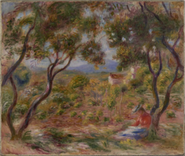 Renoir, De wijngaarden van Cagnes