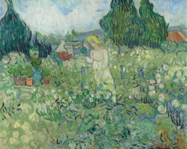 Van Gogh, Marguerite Gachet in de tuin