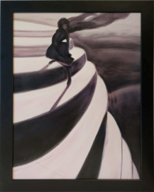 Spilliaert, De duizeling (ingelijst)
